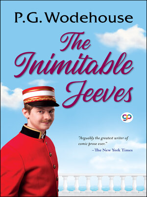 cover image of The Inimitable Jeeves